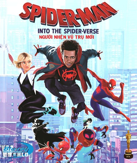 B3901. Spider-Man Into the Spider-Verse 2019 - NGƯỜI NHỆN VŨ TRỤ MỚI 2D25G (DTS-HD MA 5.1) 